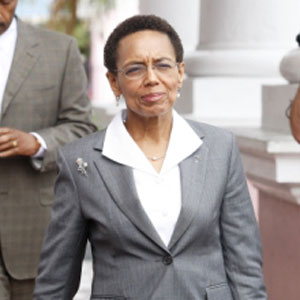The Honourable Allison Maynard-Gibson, Attorney General and Minister of Legal Affairs, Photo Source: Google Image