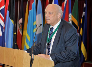 FATF Bjorn Aamo at the Opening Ceremony of CFATF Plenary Meeting XXXVI in Road Town, Tortola, Virgin Islands